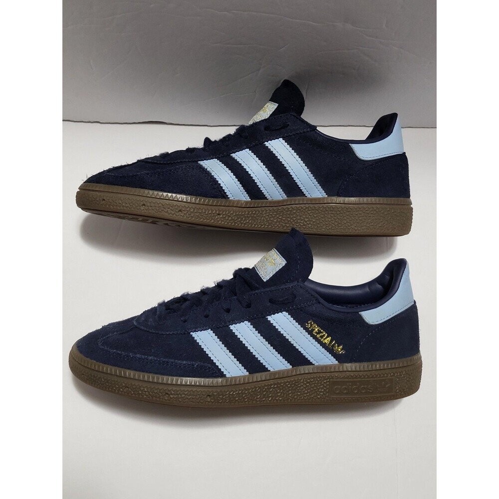 adidas Spezial Navy Light Blue Suede Low Top Kids Sneakers  women’s Size 5
